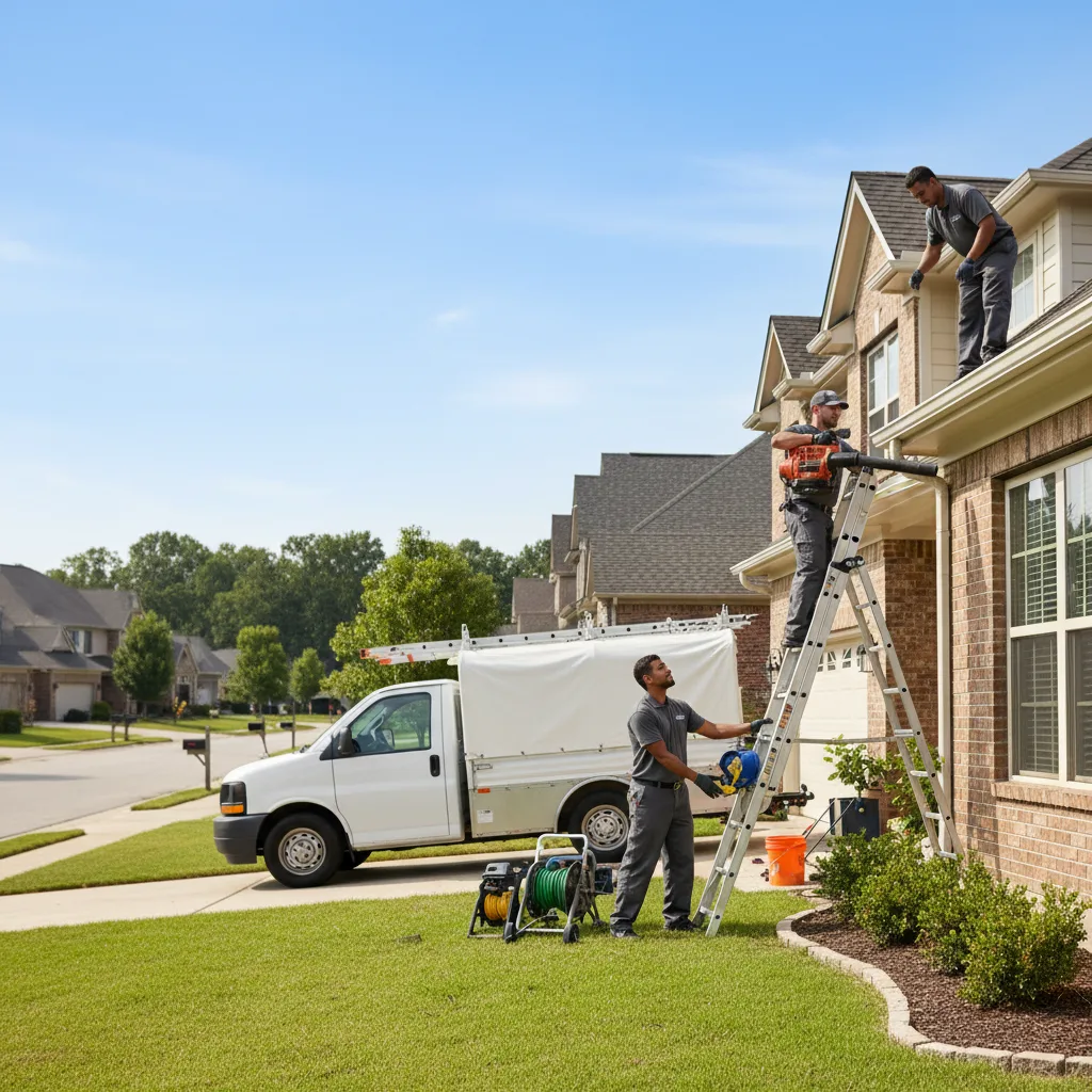 Home Gutter Service in Ivanhoe, TX near me